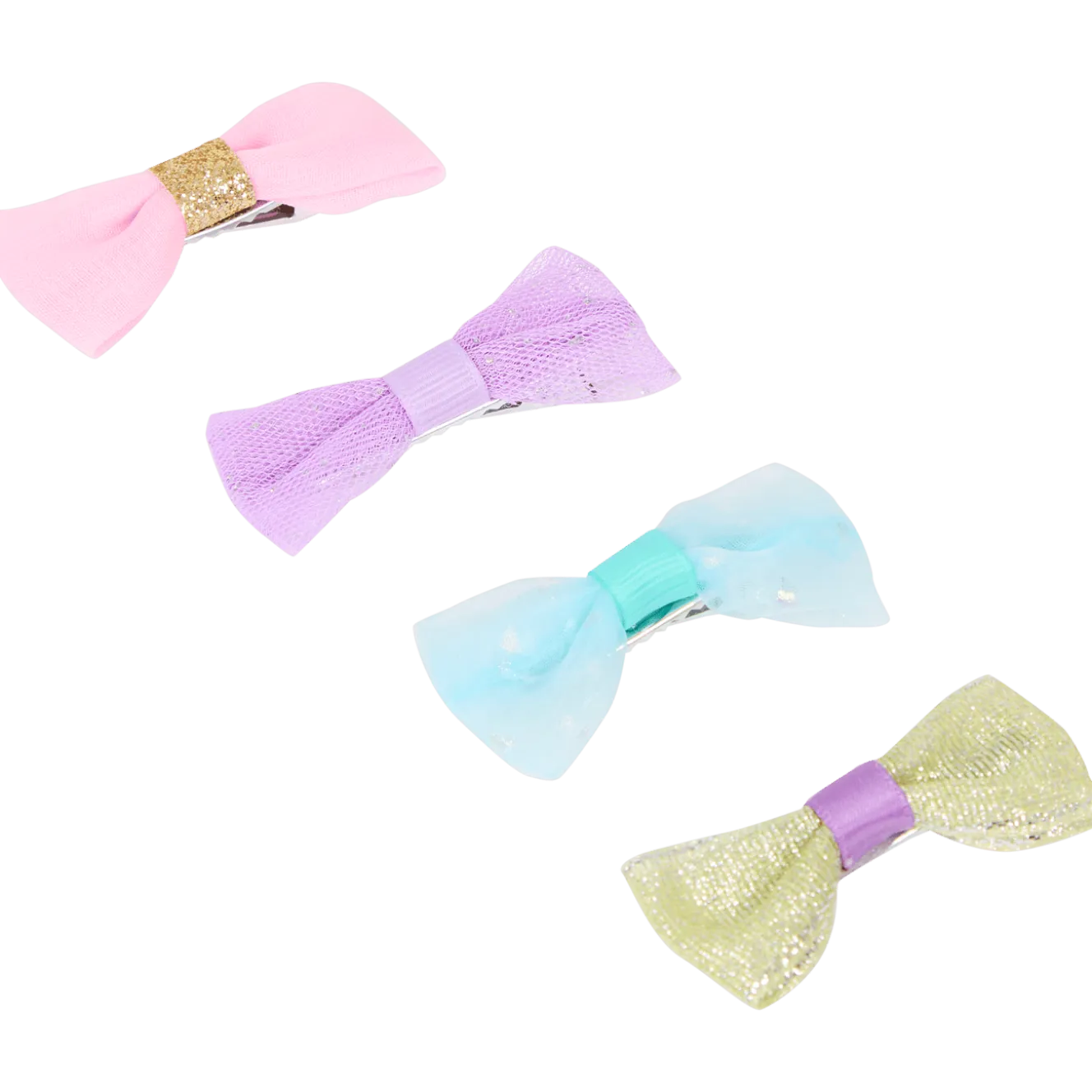 Haarclipjes met strikjes