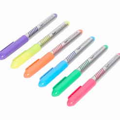 Highlighters met vloeibare inkt