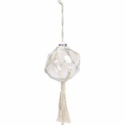 Home Accents kerstbal met macramé