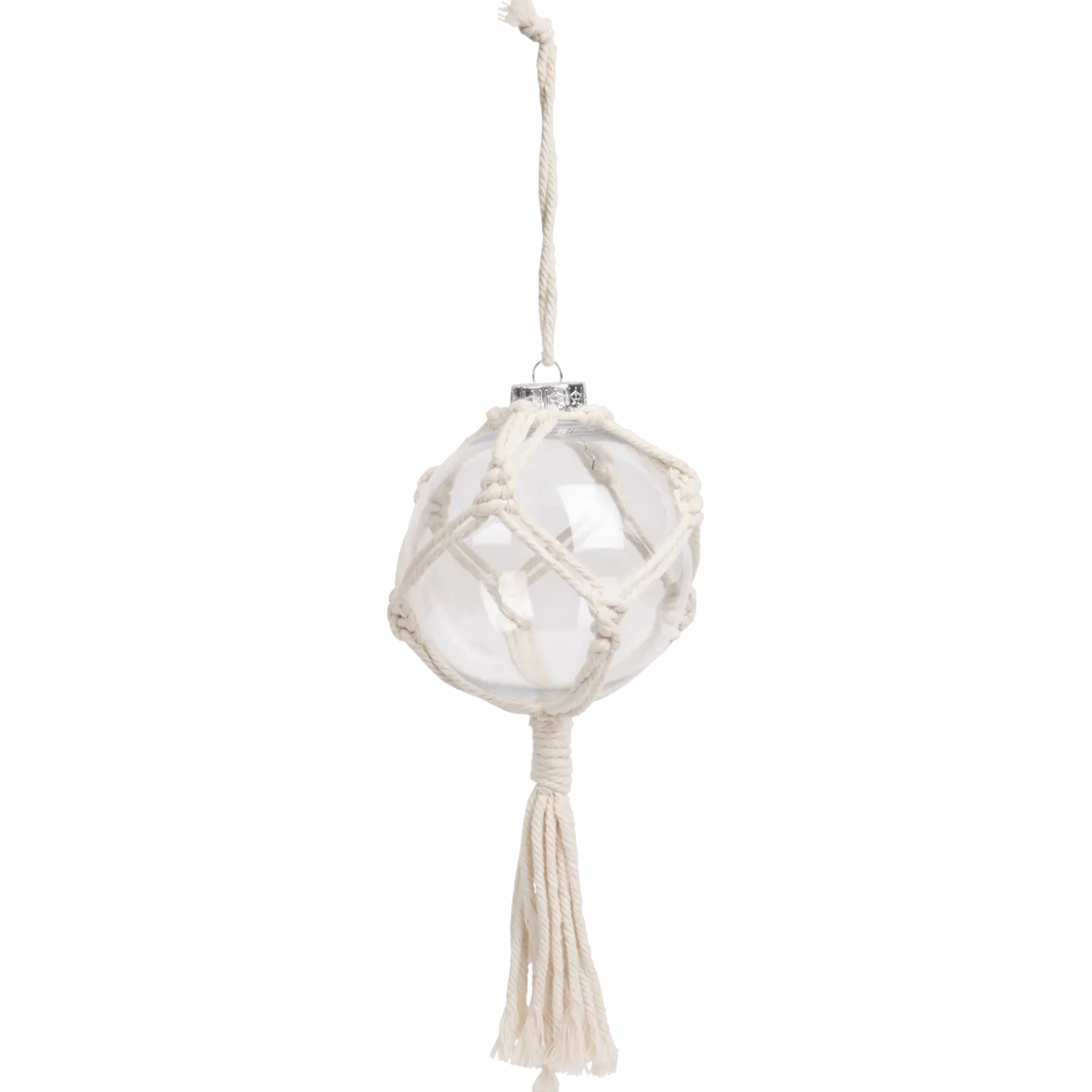 Home Accents kerstbal met macramé