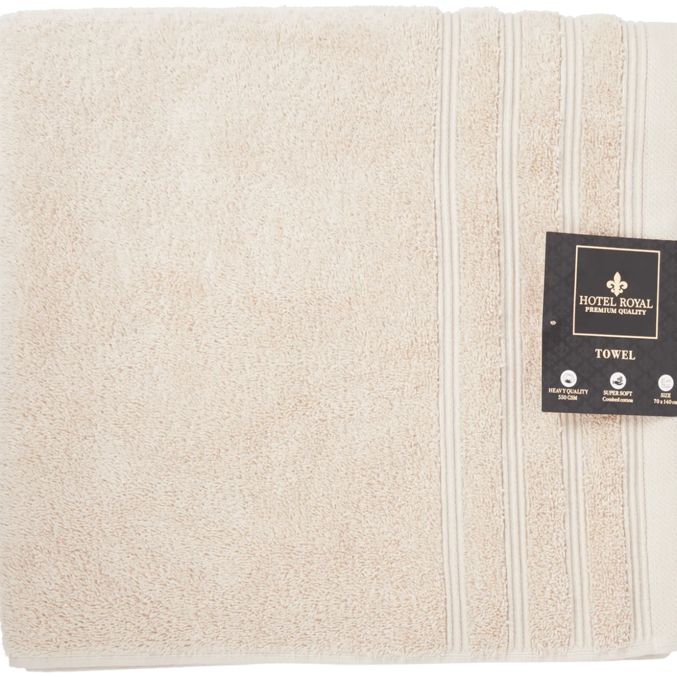 Hotel Royal handdoek beige