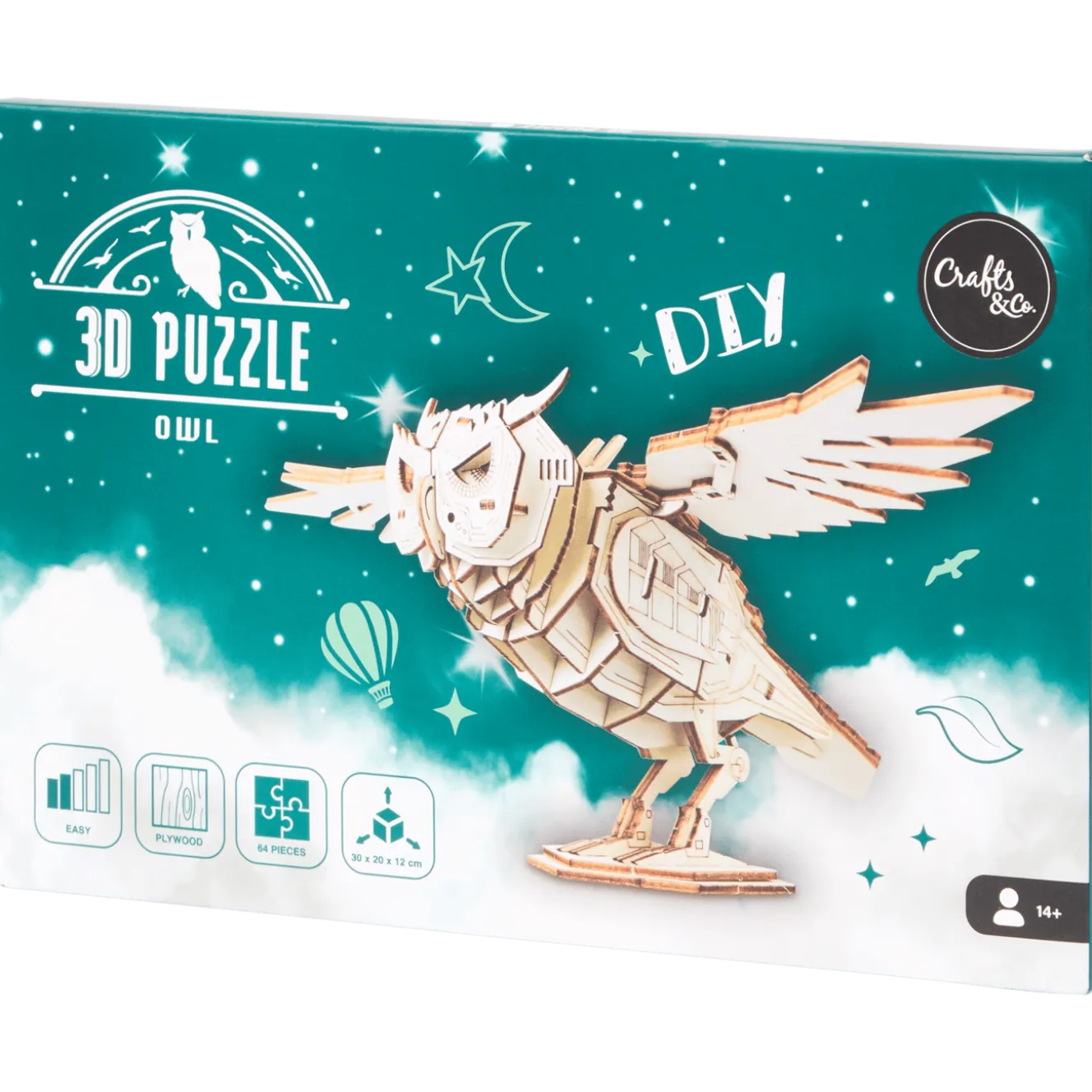 Houten 3D-puzzel