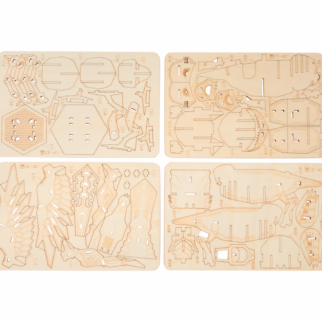 Houten 3D-puzzel