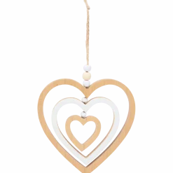 Houten kersthanger