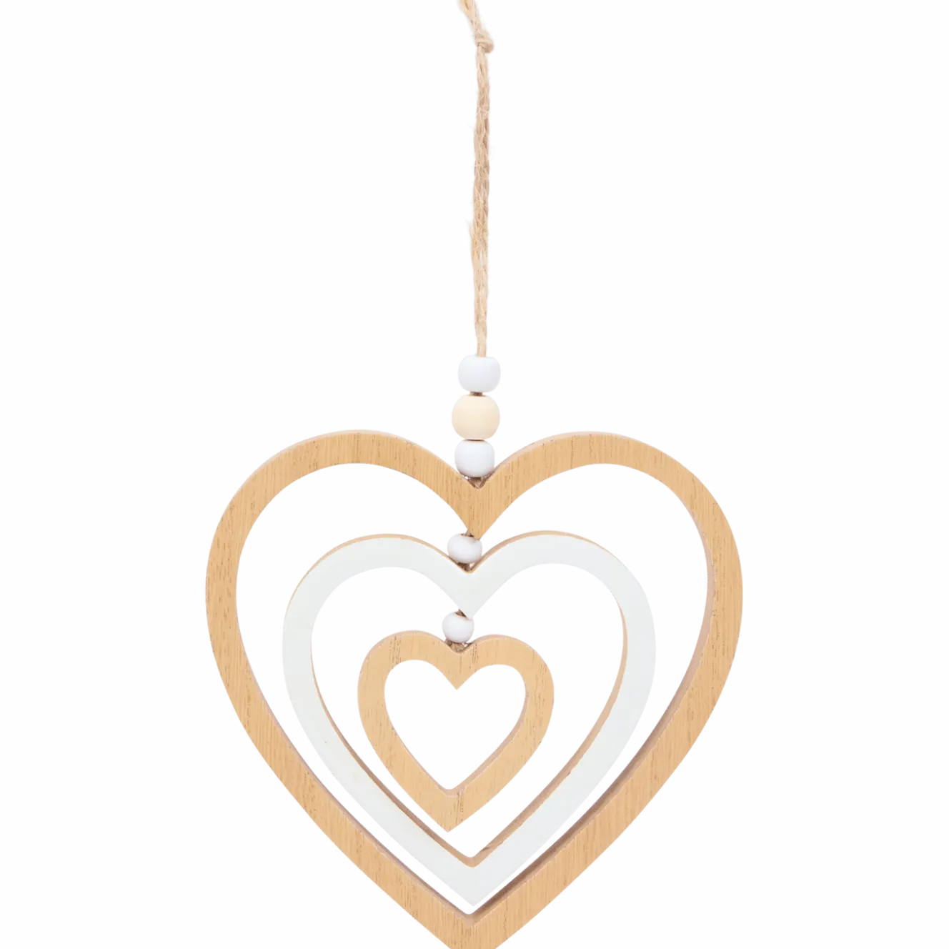 Houten kersthanger