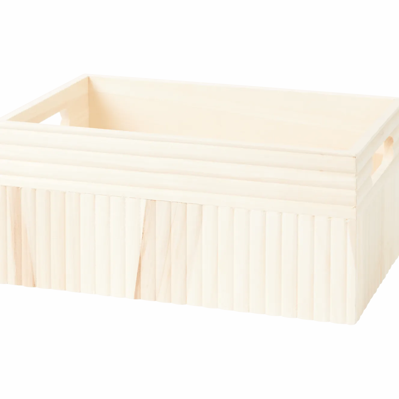Houten opbergbox