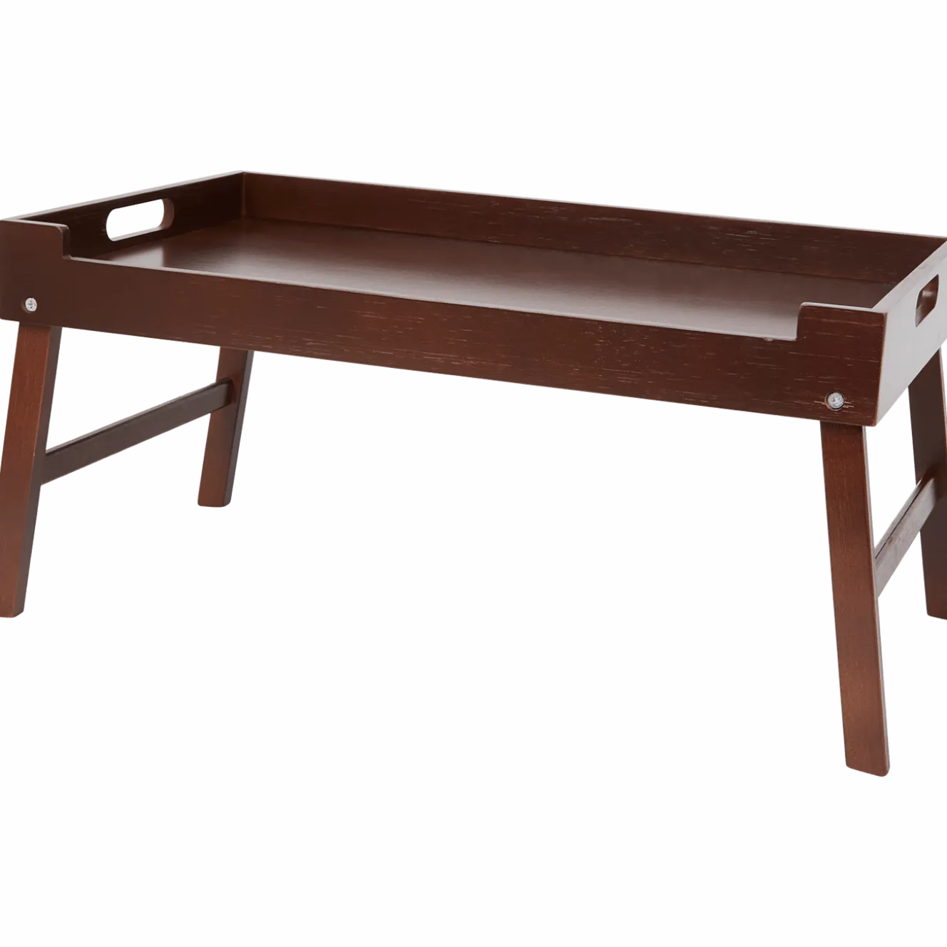 Inklapbaar bamboe dienblad