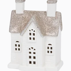 Kersthuisje met licht