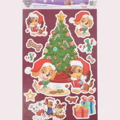 Kerst raamstickers