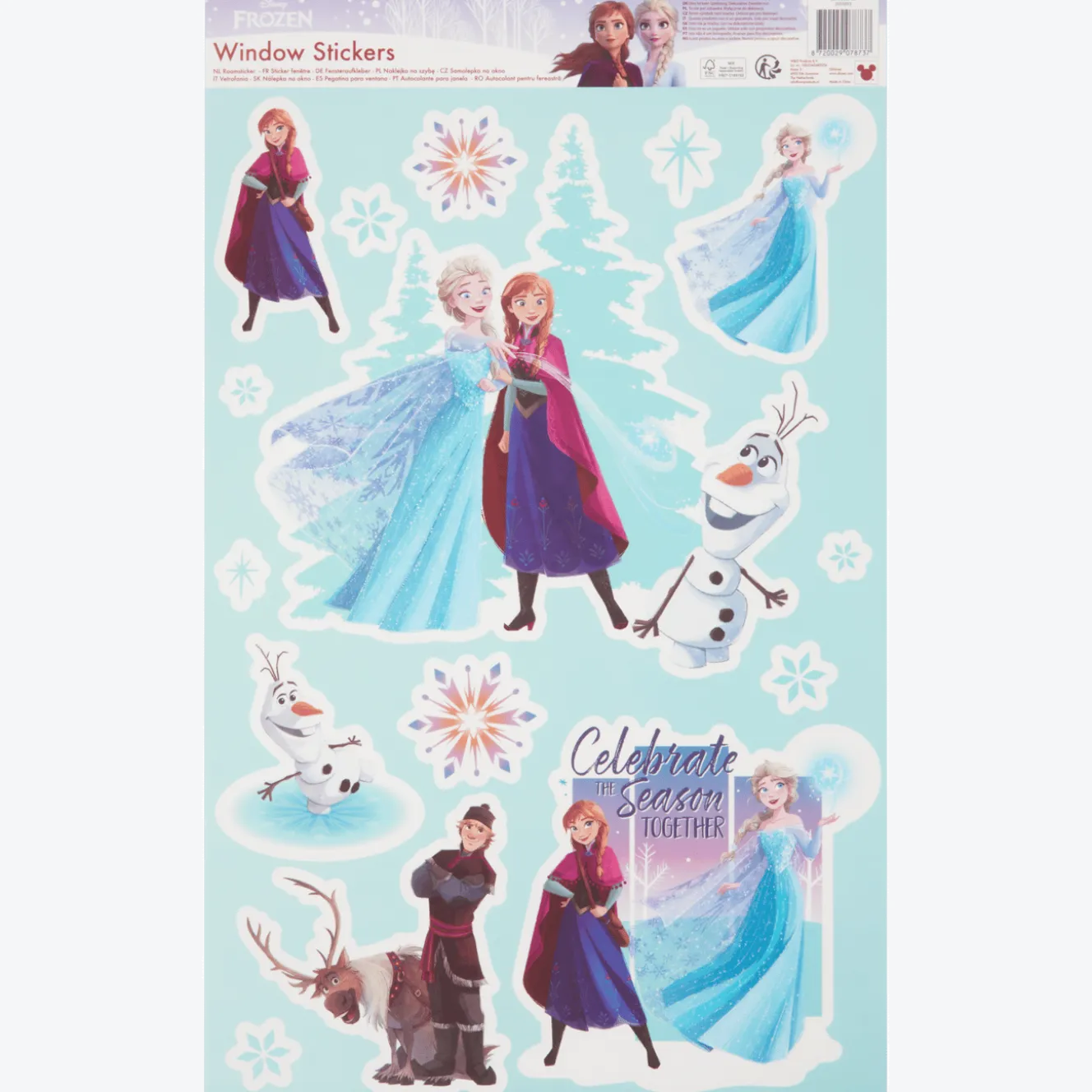 Kerst raamstickers