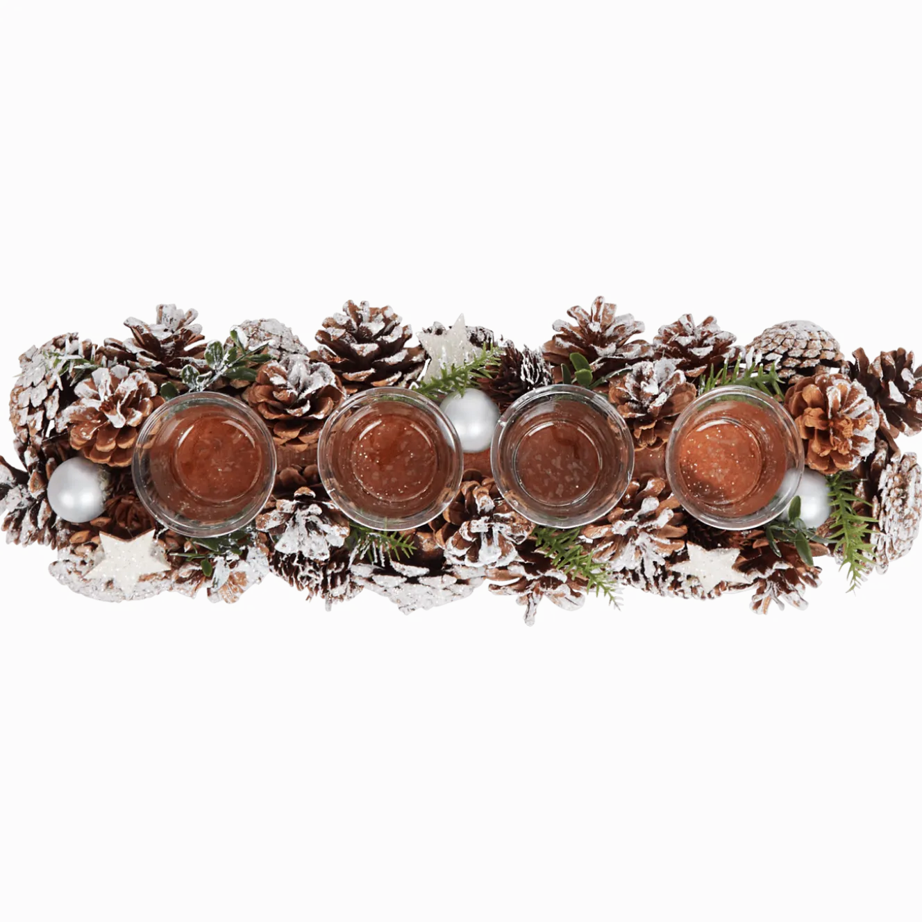 Kerst waxinelichthouder