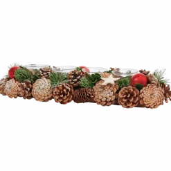 Kerst waxinelichthouder
