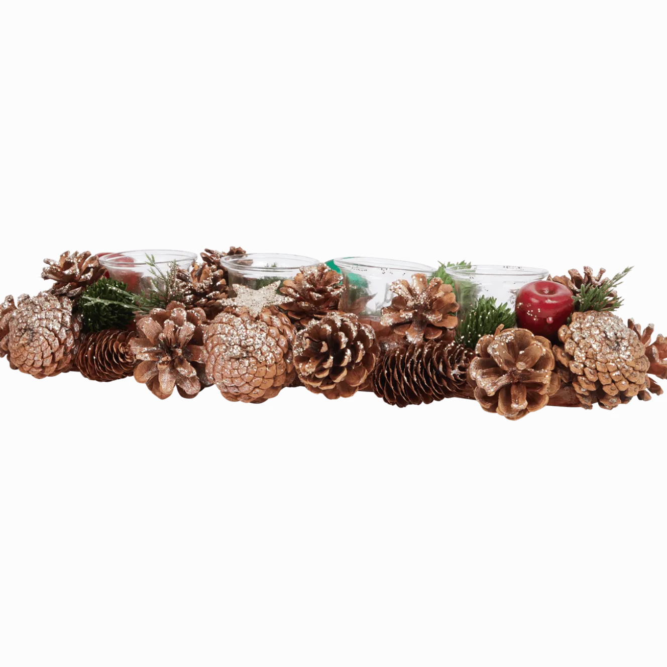 Kerst waxinelichthouder