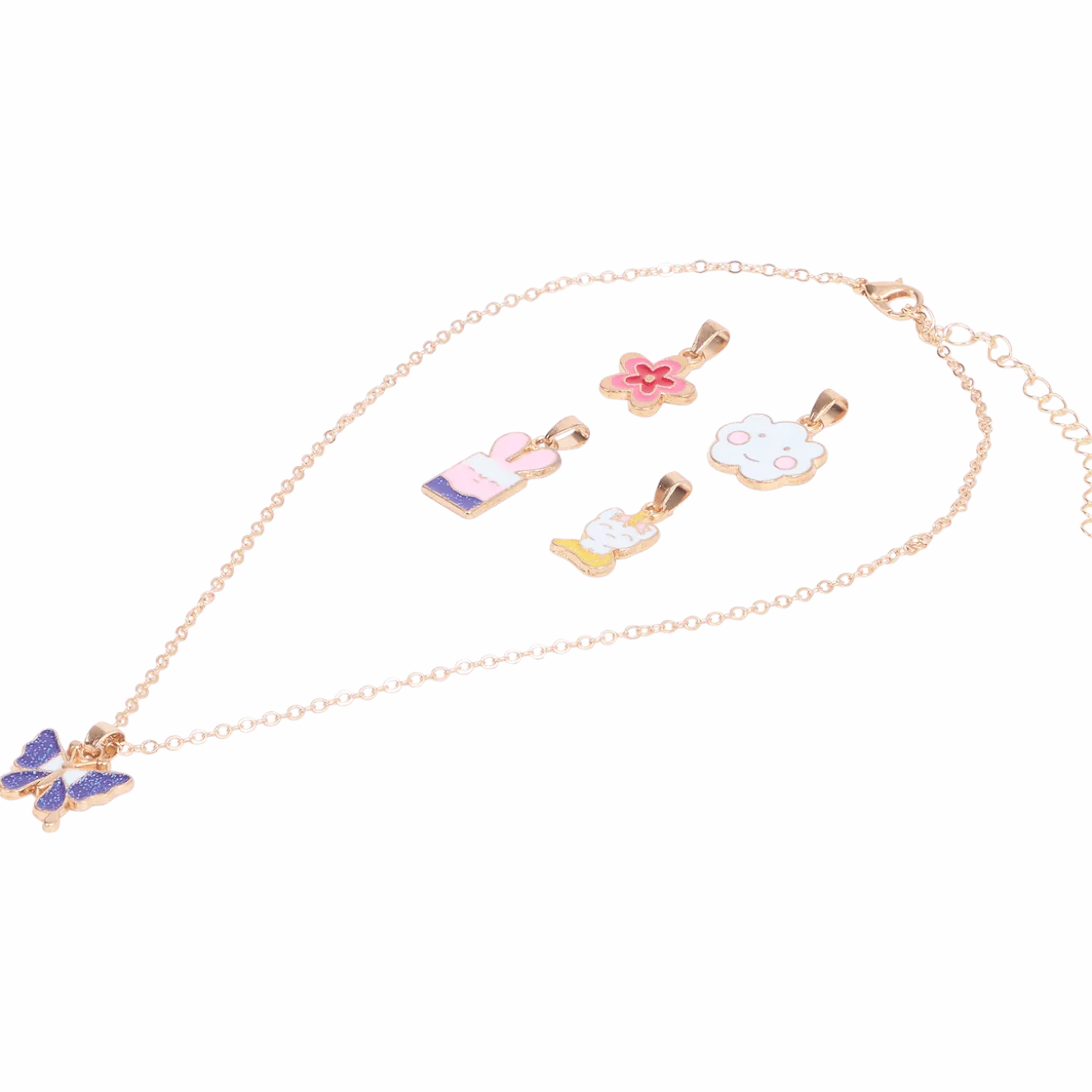 Kinderketting met verwisselbare hangers