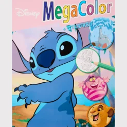 Kleur- en stickerboek