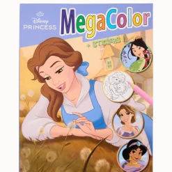 Kleur- en stickerboek