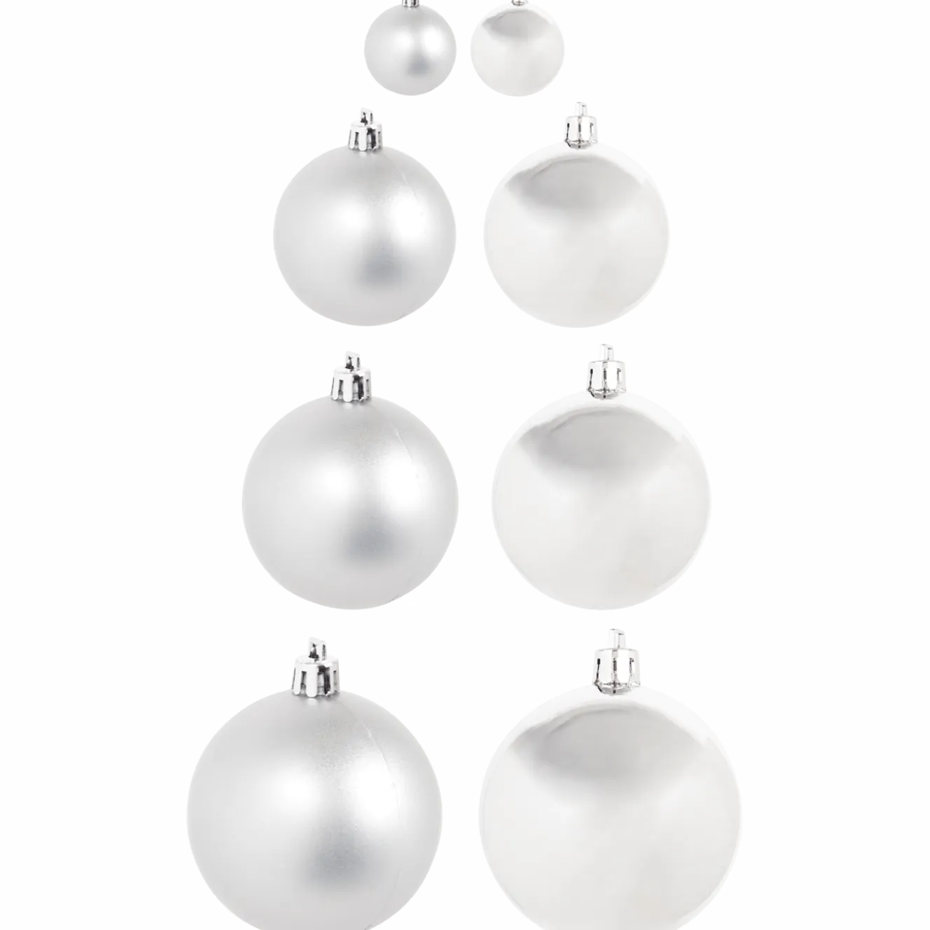 Kunststof kerstballen