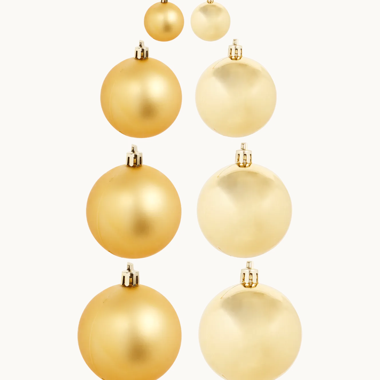 Kunststof kerstballen