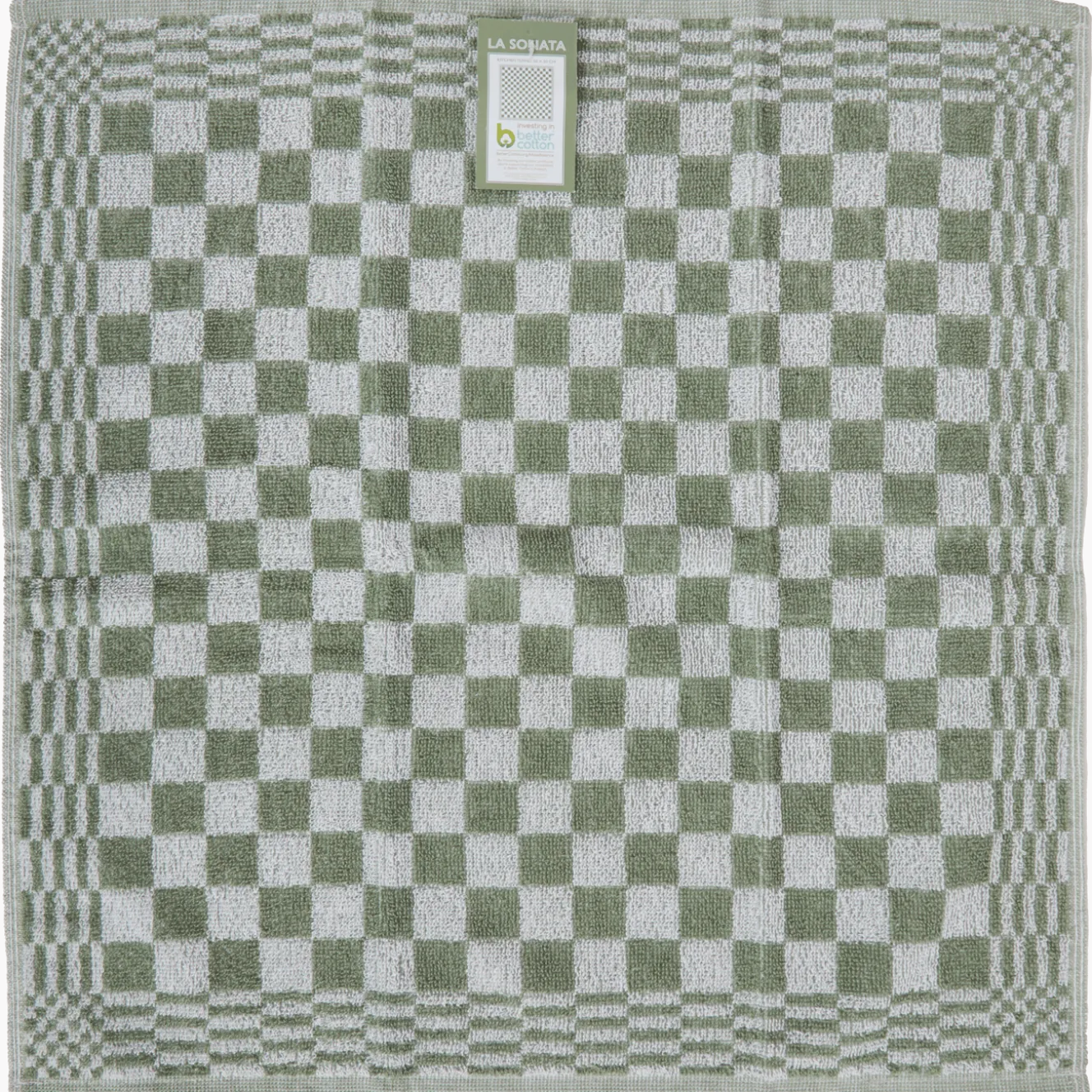 La Sonata theedoek groen