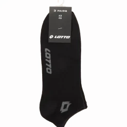 Lotto sneakersokken zwart
