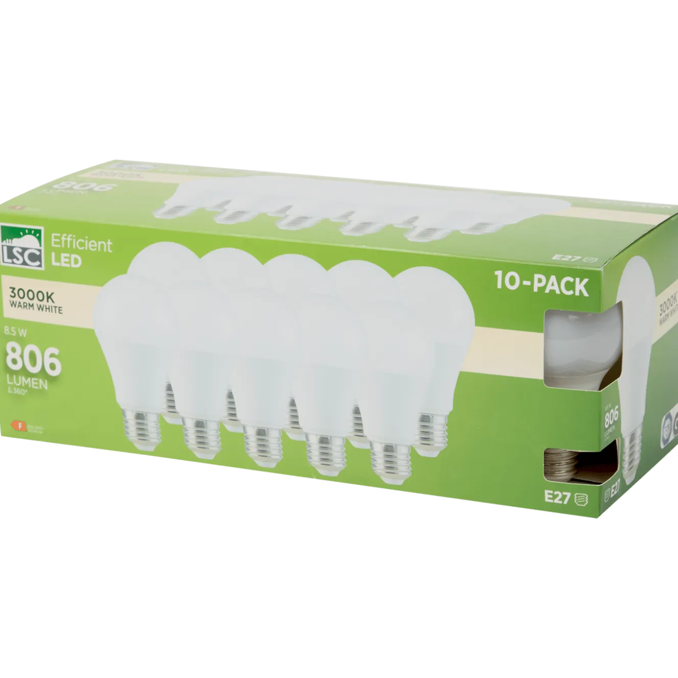 LSC ledlampen E27 warm wit