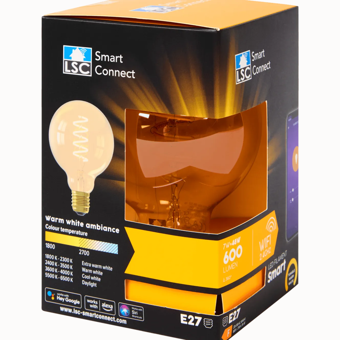LSC Smart Connect filament ledlamp