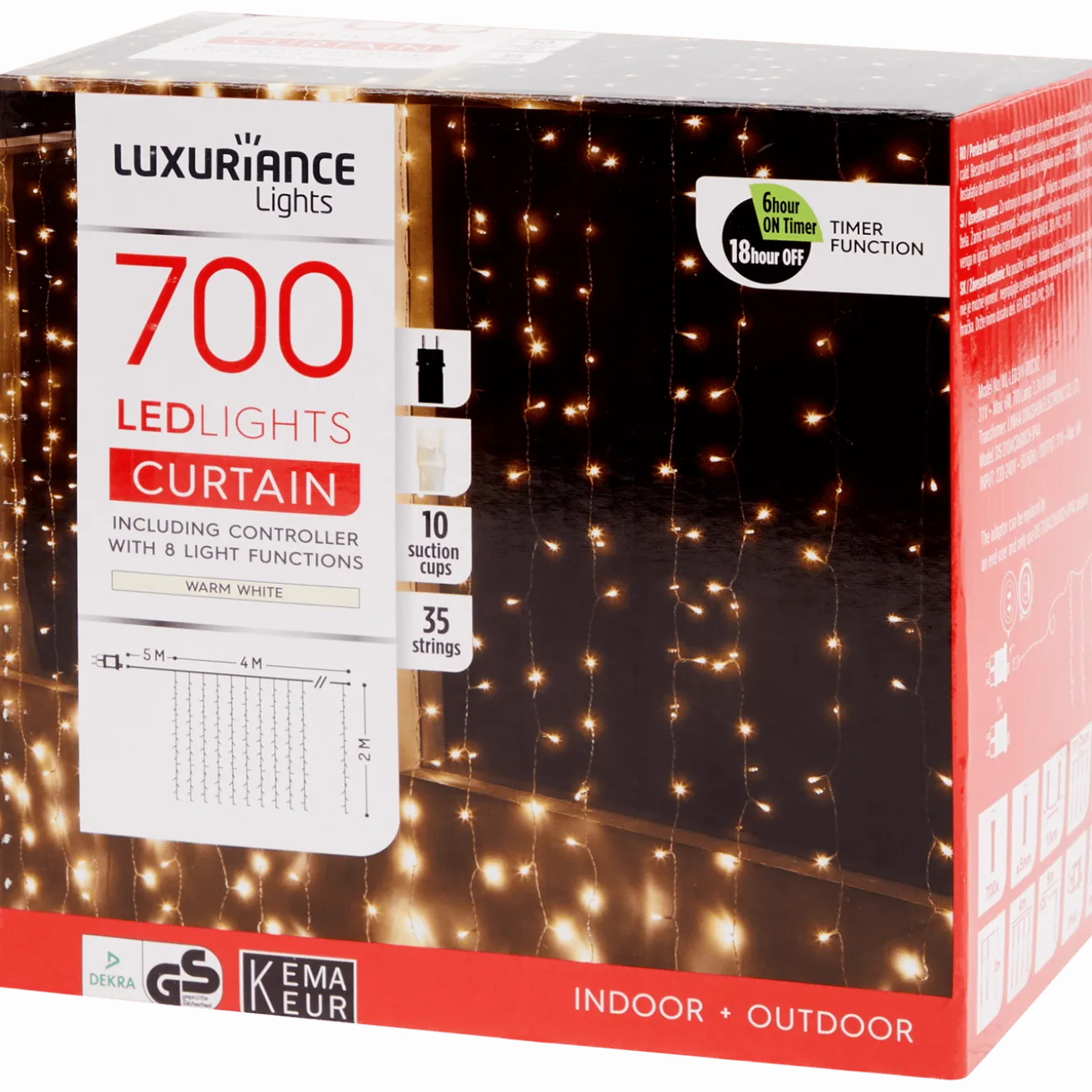 Luxuriance Lights gordijnverlichting
