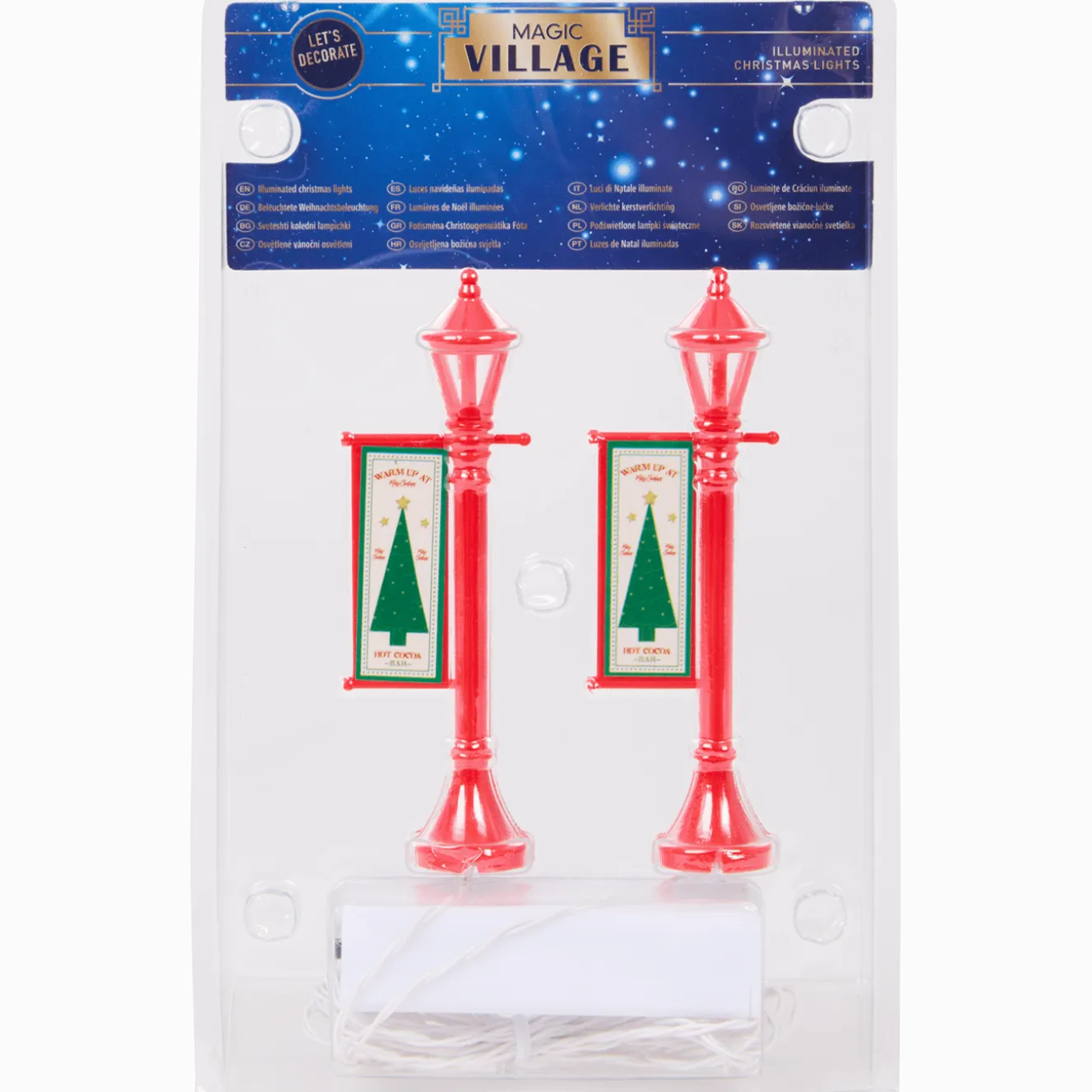 Magic Village miniatuur met licht