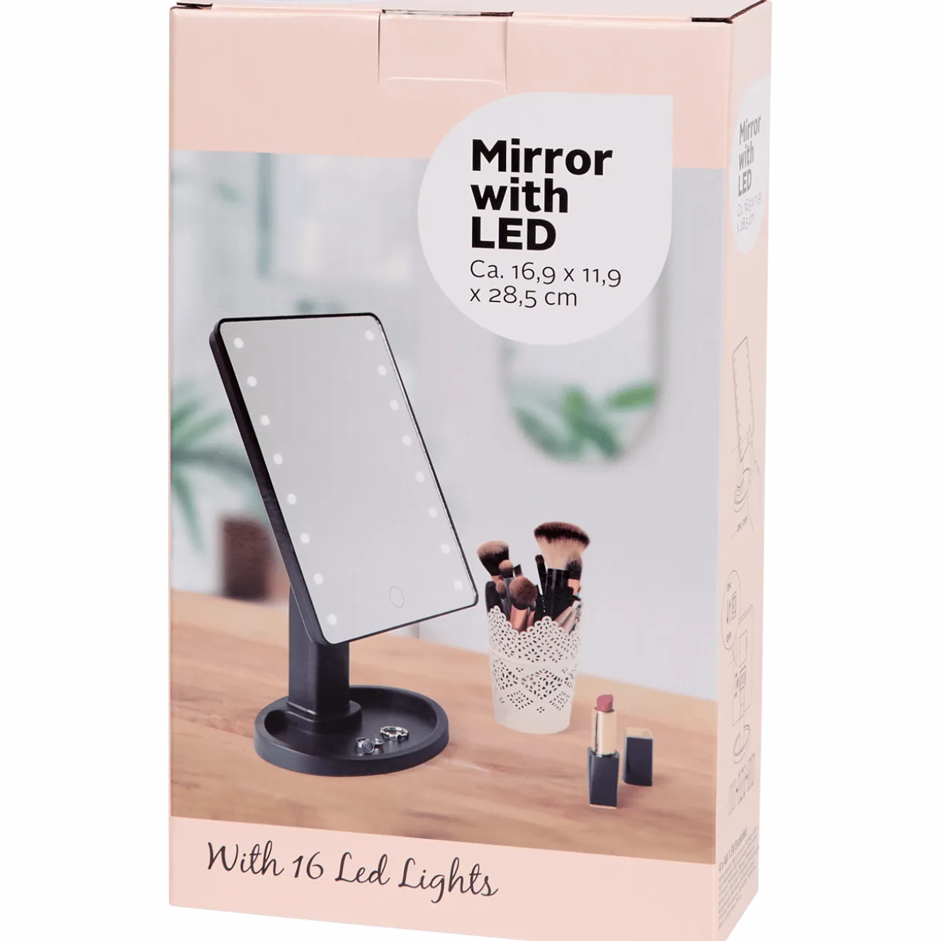 Make-up spiegel met verlichting