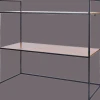 Metalen wandkast