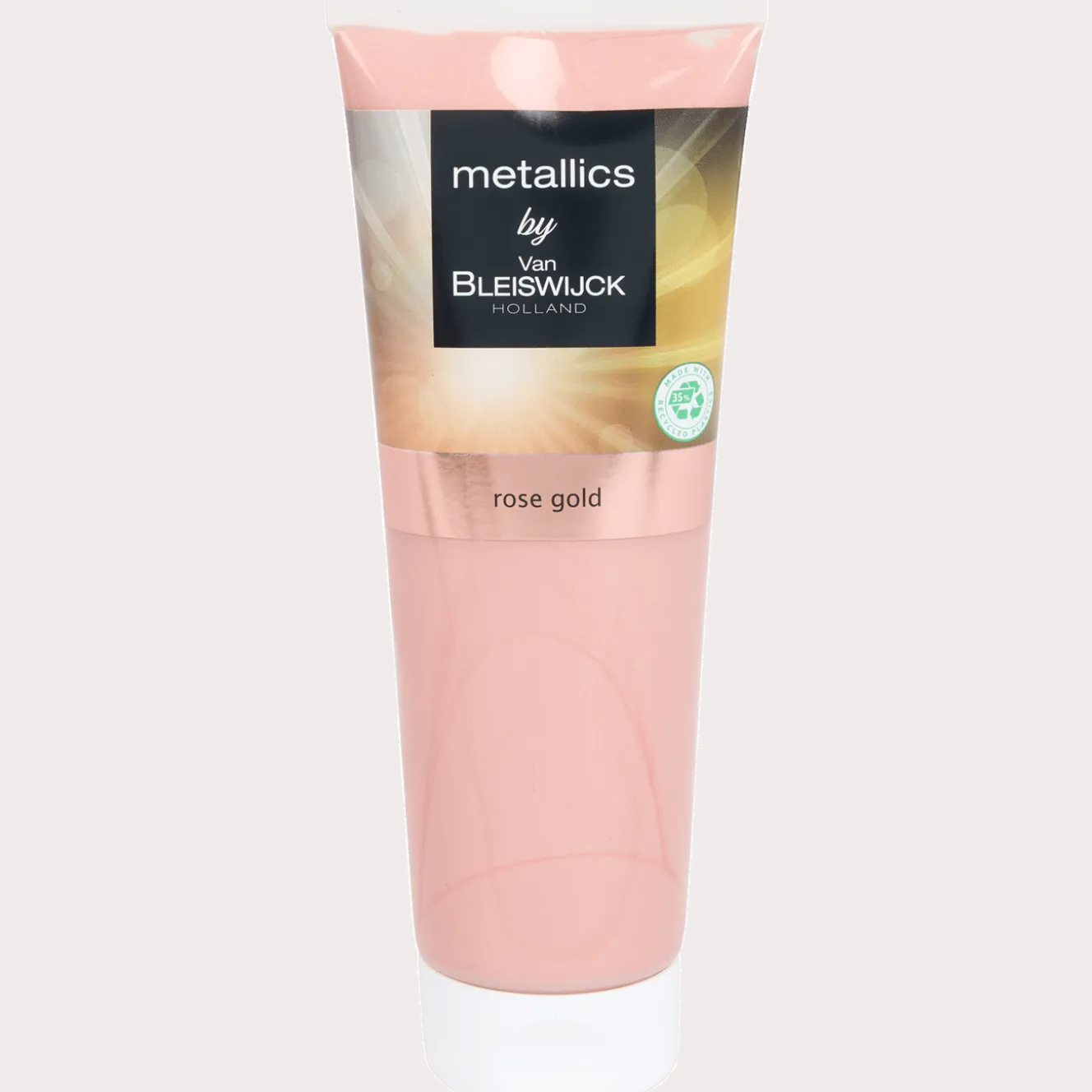 Metallic verf roségoud