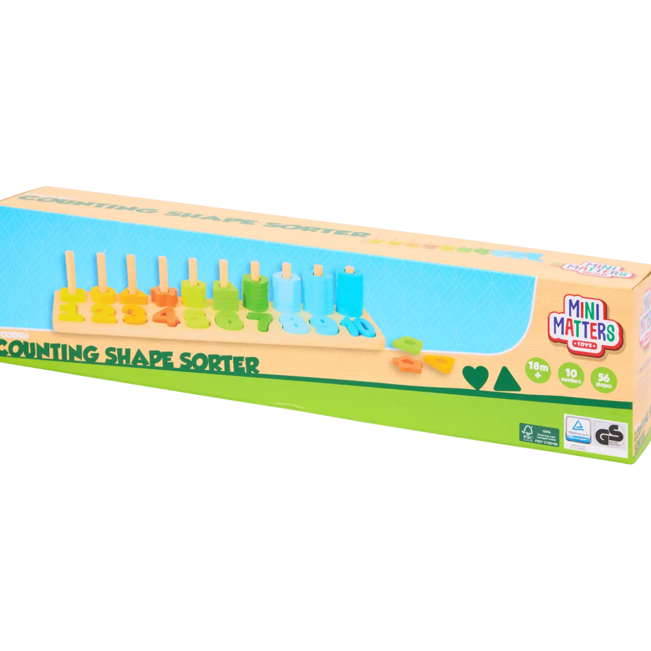 Mini Matters houten cijferspel