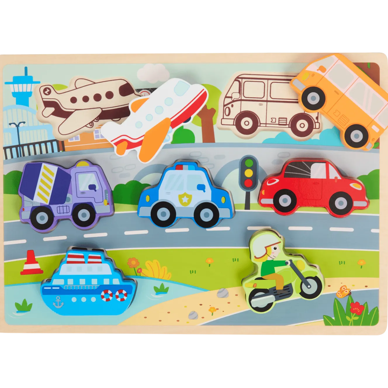 Mini Matters houten puzzel