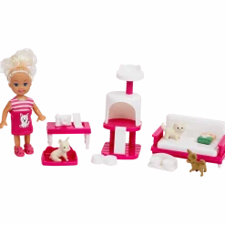 Mini-pop met accessoires