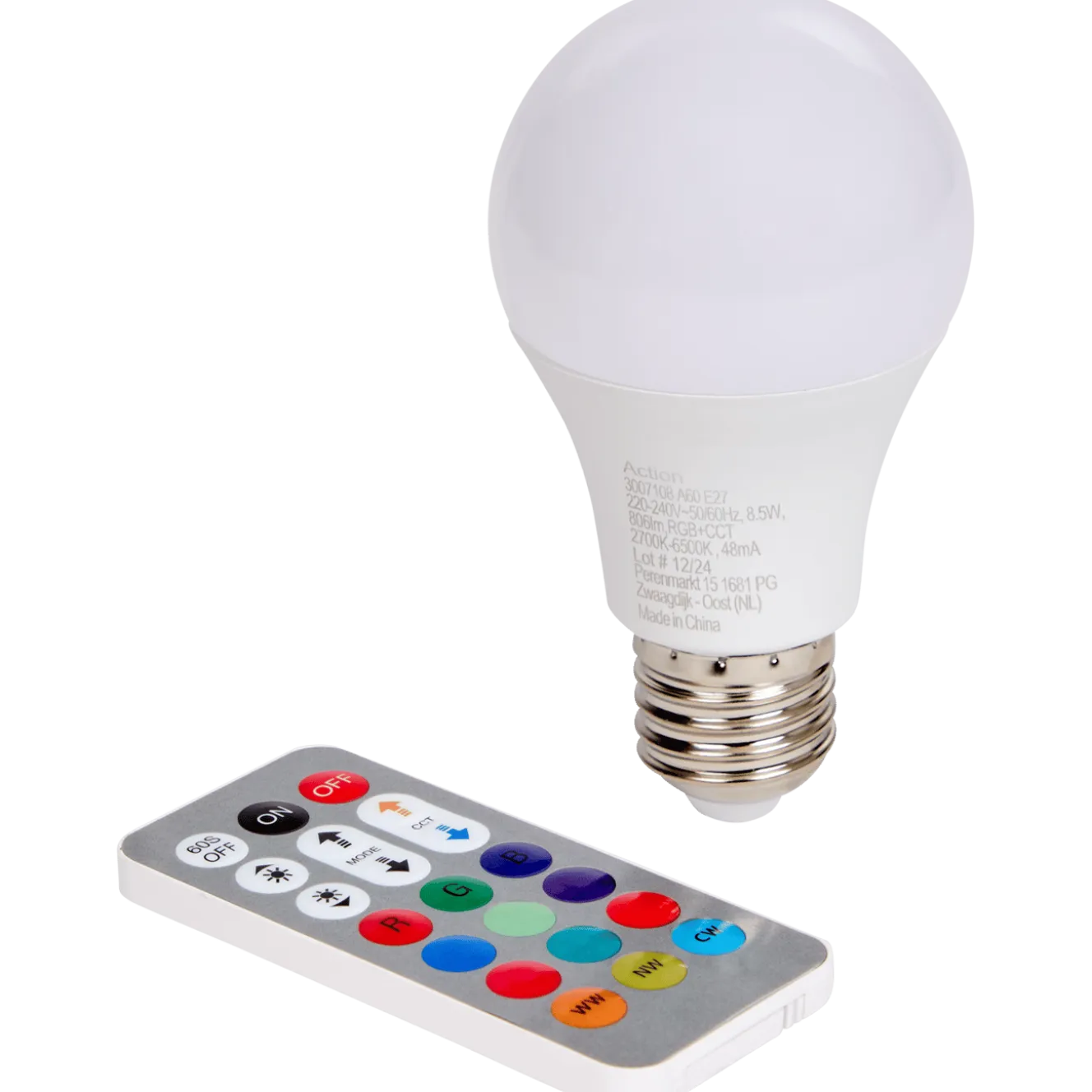 Multicolor ledlamp
