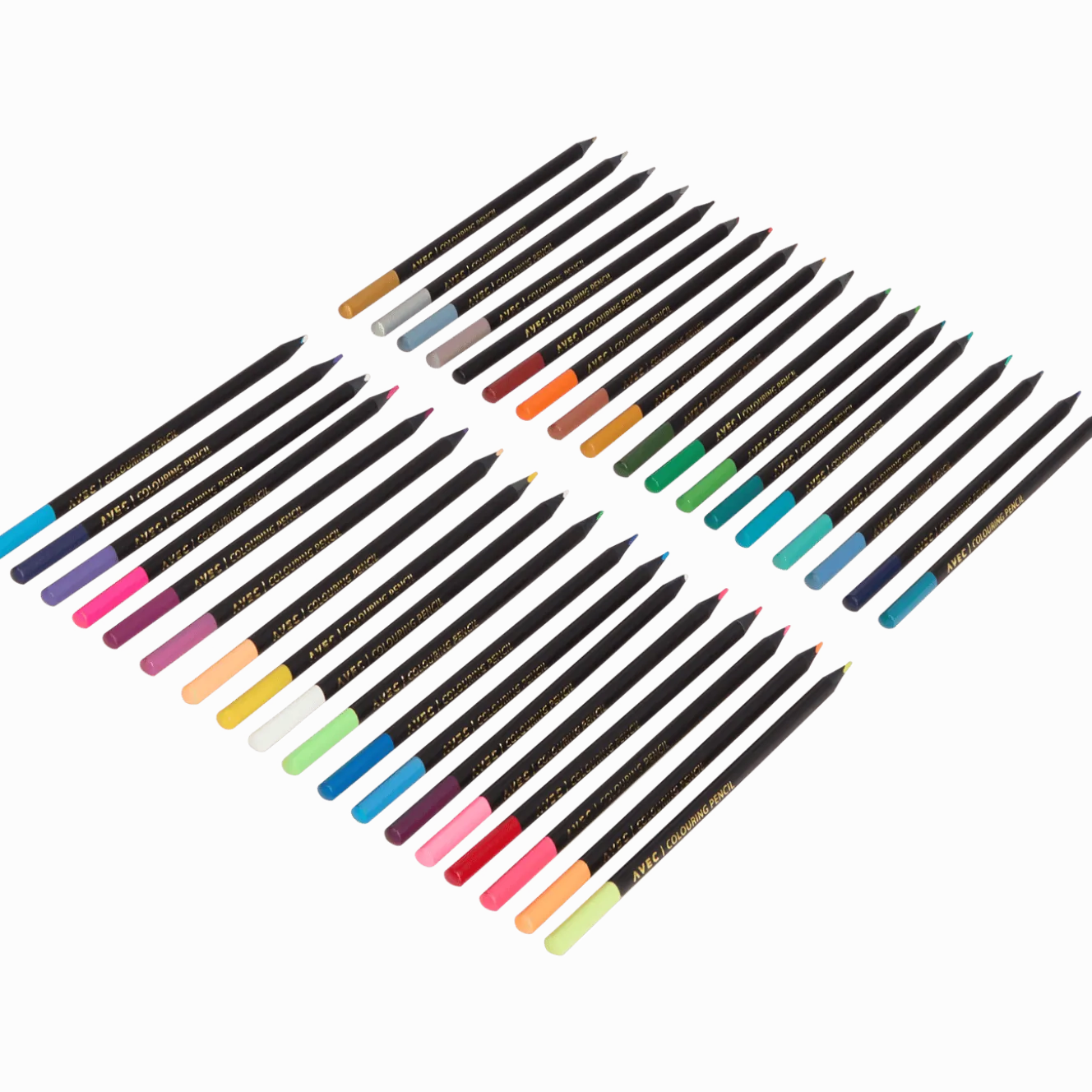 Neon kleurpotlodenset