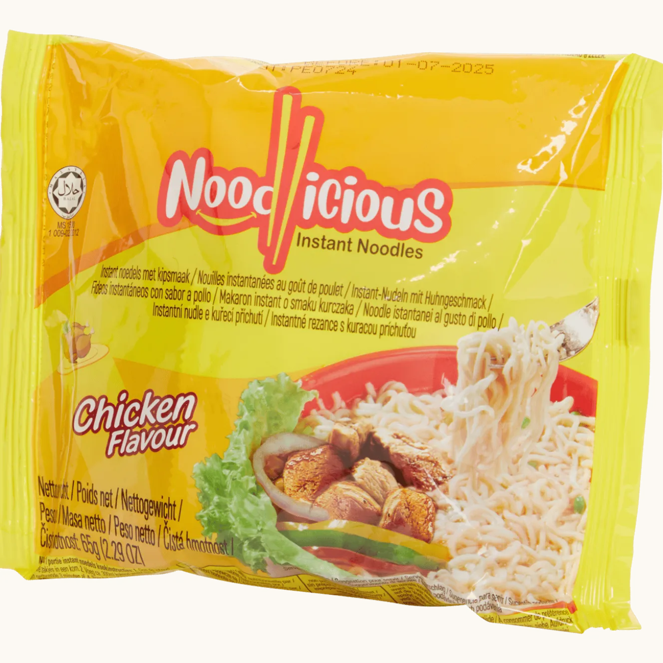 Noodlicious instant noedels Kip
