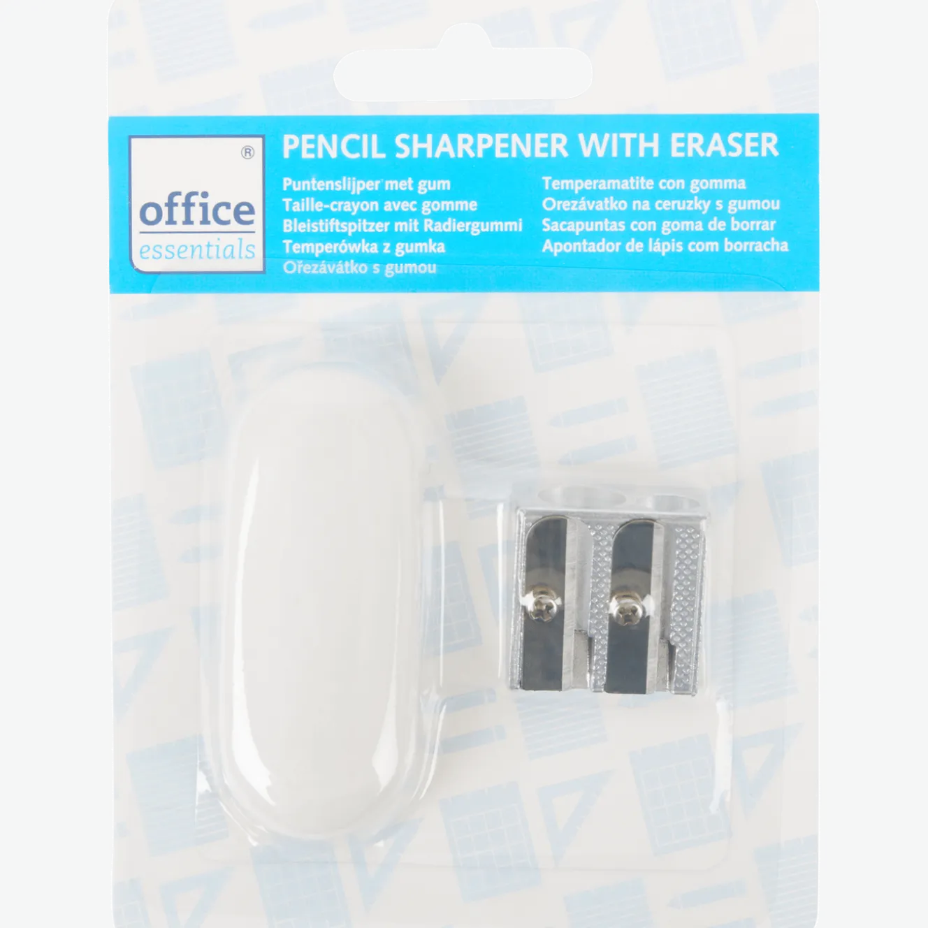 Office Essentials puntenslijper en gum