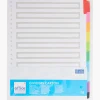 Office Essentials tabbladen A4