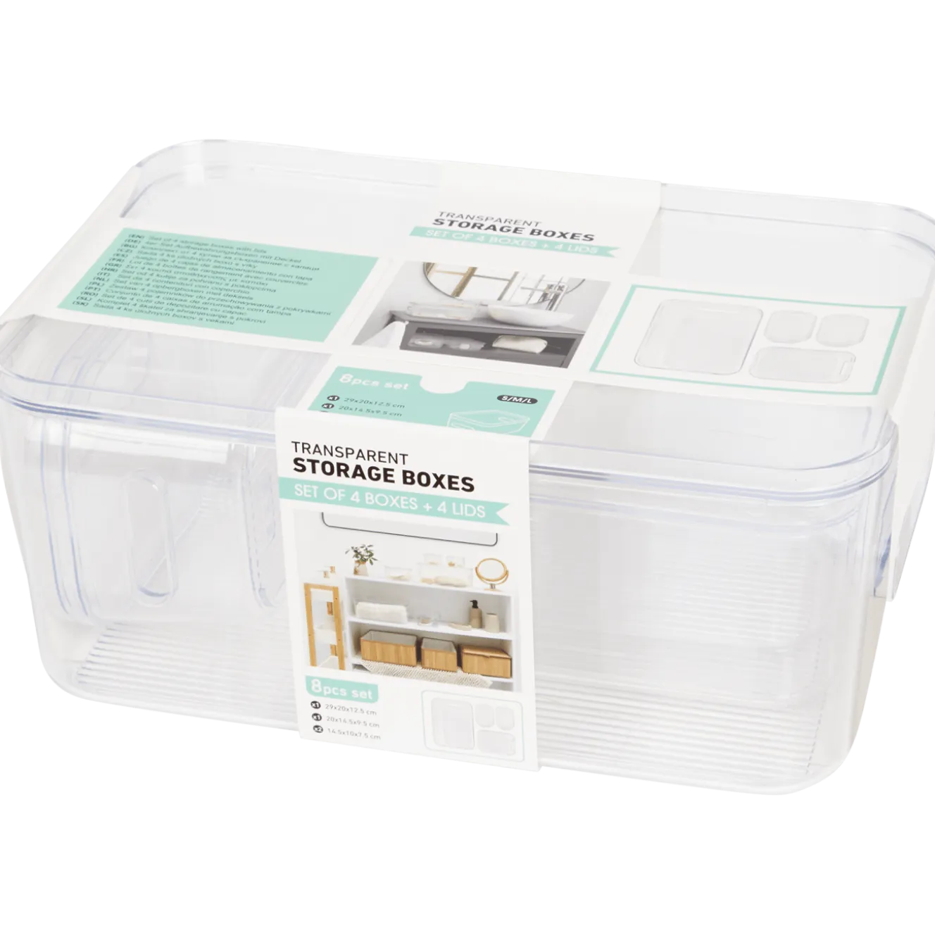 Opbergboxen met deksels