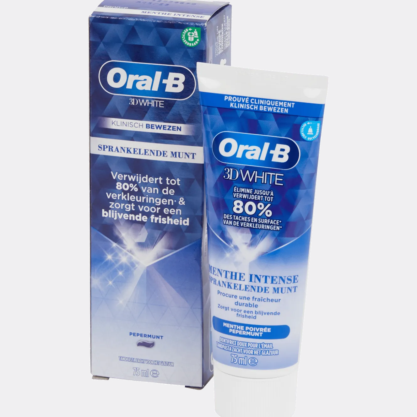 Oral-B 3D White tandpasta Sprankelende Munt