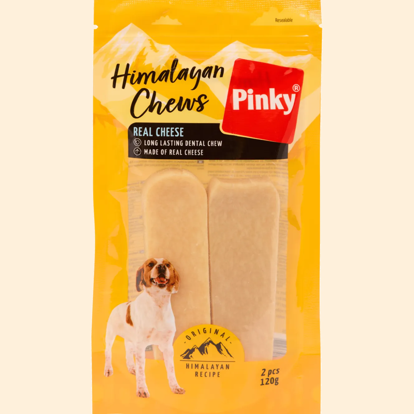 Pinky kaas-kauwbot