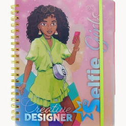 Selfie Girls Creative Designer kleurboek