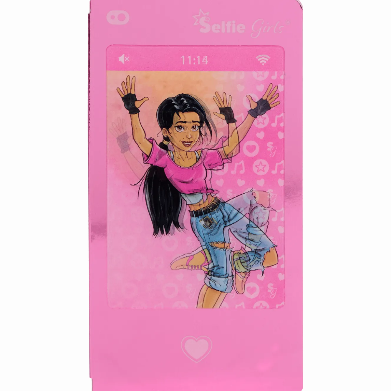 Selfie Girls smartphone notitieblokje