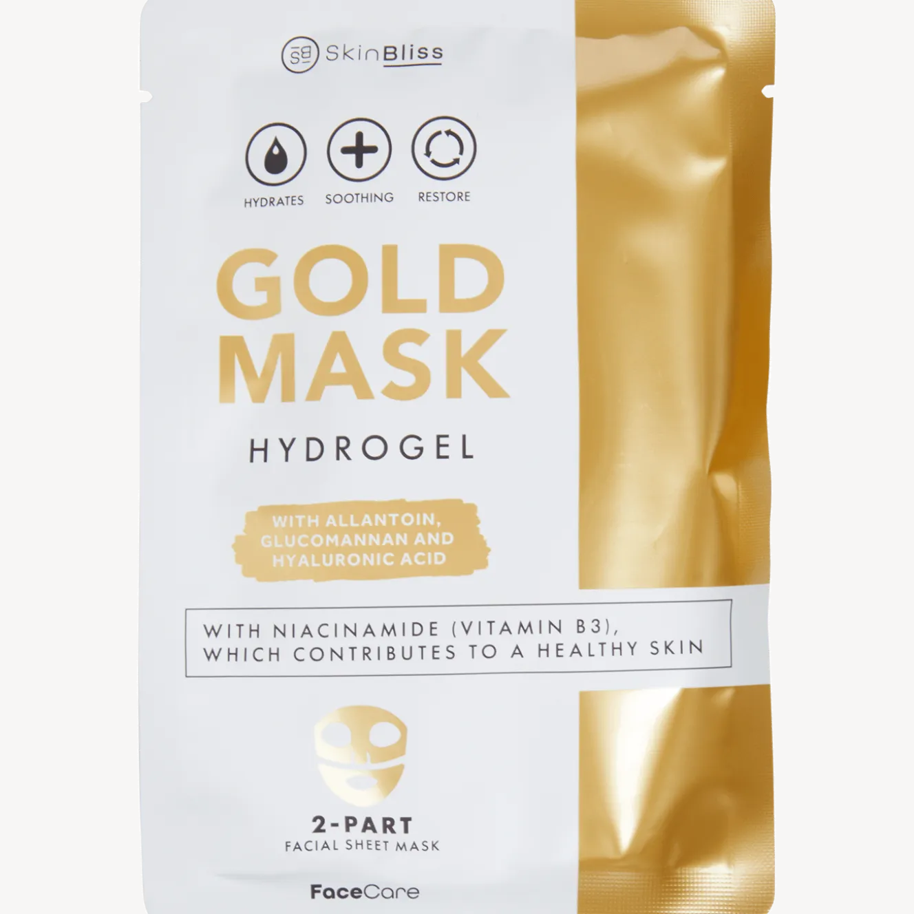 Skin Bliss hydrogel gezichtsmasker