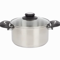Sola kookpan met glazen deksel
