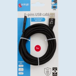 Sologic laad- en datakabel 8-pins