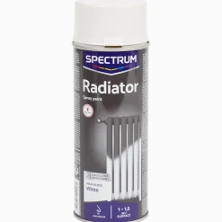 Spectrum hoogglans radiator spuitverf wit