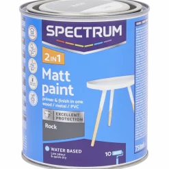 Spectrum 2-in-1 matte verf rock