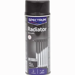 Spectrum matte radiatorlak zwart